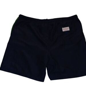 Cremieux Swim Shorts for Men Size XL  Navy & Green lined swim/board shorts Lengt